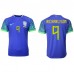 Brasilien Richarlison #9 Replika Borta matchkläder VM 2022 Korta ärmar